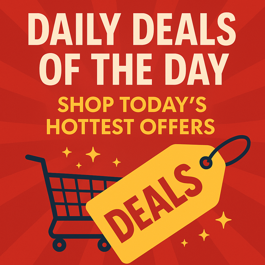 Daily Deals of the Day: Shop Today’s Hottest Offers